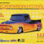 Flyer zur Party Waldbad Rodau 05.08.2000