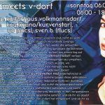 Flyer zur Party V-Dorf Volkmannsdorf 2000