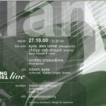 Flyer zur Party Theater am Volkspark Halle 2000