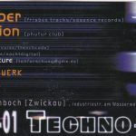 Flyer zur Party Techno Camp Oberrothenbach 2001