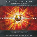 Flyer zur Party Villa Wittenberg 2003