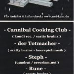 Flyer zur Party im Uni.Kum Erfurt am 31.1.2004