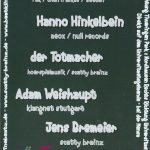 Flyer zur Party Uni.Kum Erfurt 2004