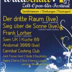 Flyer zum Waldschall Festival Breitungen am 27./28. Juli 2007