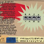 Flyer zur Party Bass Yard im Club Werk 2 Leipzig am 4. November