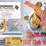 Flyer zur Party X-It Club Harra 2001