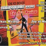 Flyer zur Party Zur Katze 2001