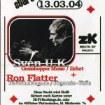 Flyer zur Party Zetka Klub Halle 2004
