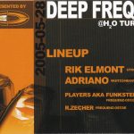 Flyer zur Party H2O Eisenberg 2005