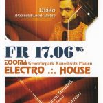 Flyer zur Party Zooma 2005