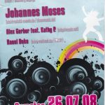 Flyer zur Party Wasserburg Heldrungen 2008