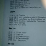 Alte Papierfabrik Rodersdorf: Timetable einer Veranstaltung