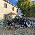 Knast Gräfentonna: Schrott im Innenhof